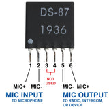 Dynamic Microphone Preamplifier