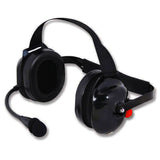 HS30 Fire and Safety Behind the Head Headset - Black