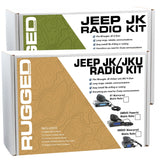 Jeep Wrangler JK and JKU Two-Way GMRS Mobile Radio Kit