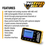 Nitro Bee Xtreme UHF Race Receiver - Demo - Clearance