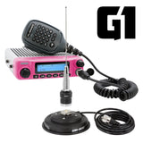 Radio Kit - Pink Rugged G1 ADVENTURE SERIES Waterproof GMRS Mobile Radio with Antenna