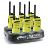 RDH16 Handheld Radio 6-Pack Bank Charger