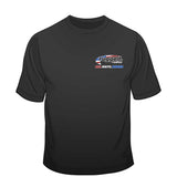 Rugged Radios American Flag Logo Men's T-Shirt