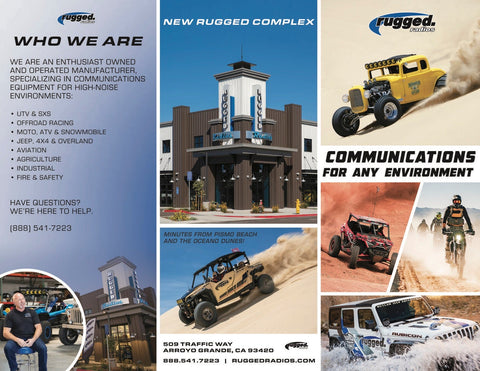 Rugged Radios Promotional Tri-Fold Brochure