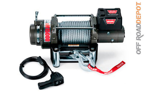 Winch M15,000 lbs. Cable 7/16''