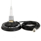 Base para Antena UNI-MAG Universal Incluye cable coaxial NMO ESP - By Rugged Radios