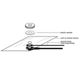 Base para Antena UNI-MAG Universal Incluye cable coaxial NMO ESP - By Rugged Radios